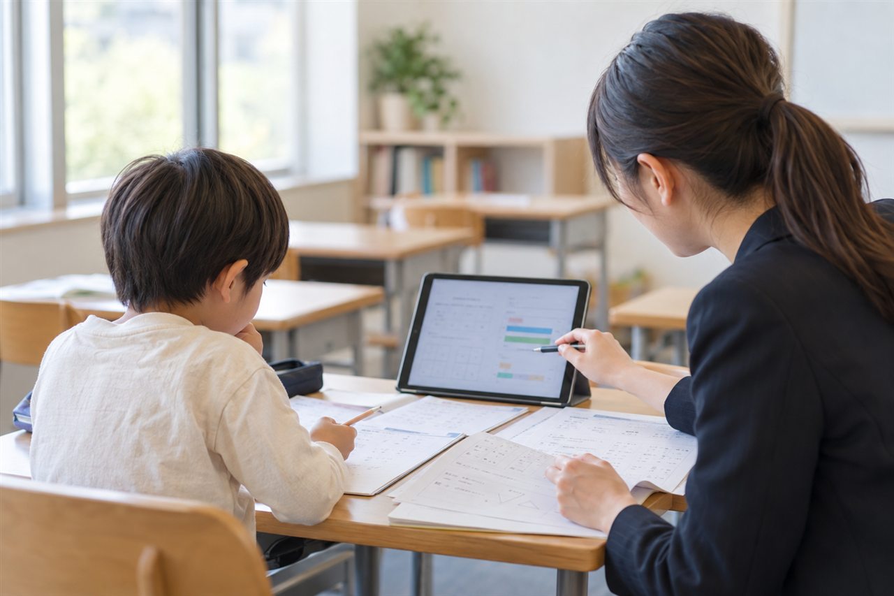 AI活用で子供1人1人の方針に合わせた教材作成
