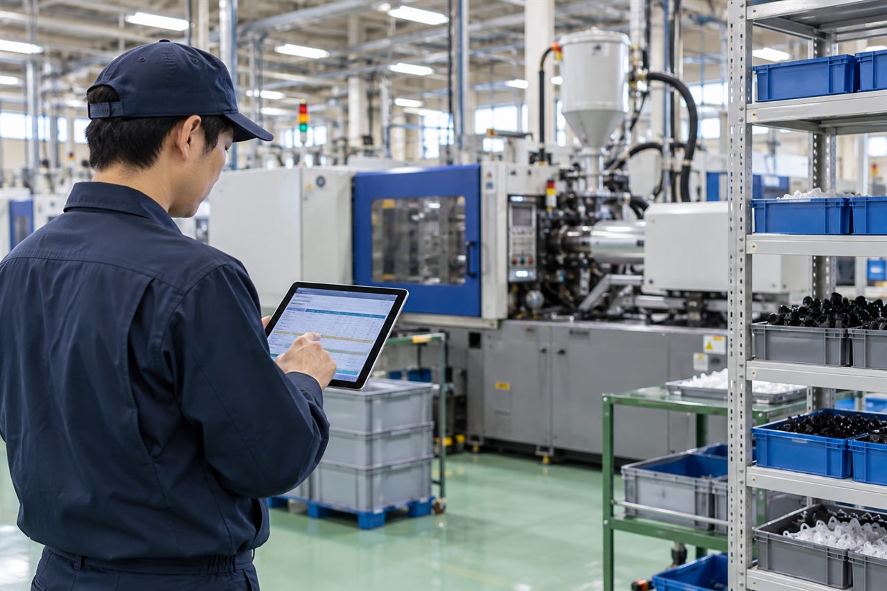 在庫・生産管理システムの開発